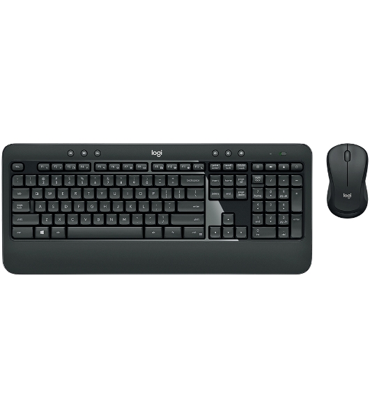 Комплект клавиатура+мышь Logitech MK540 Advanced беспроводной, USB, 1000 DPI, чёрный