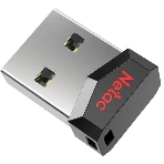 Флешка USB Netac UM81 (NT03UM81N-008G-20BK), 8Gb, USB 2.0, R/W 30/10, черный/красный, фото 1