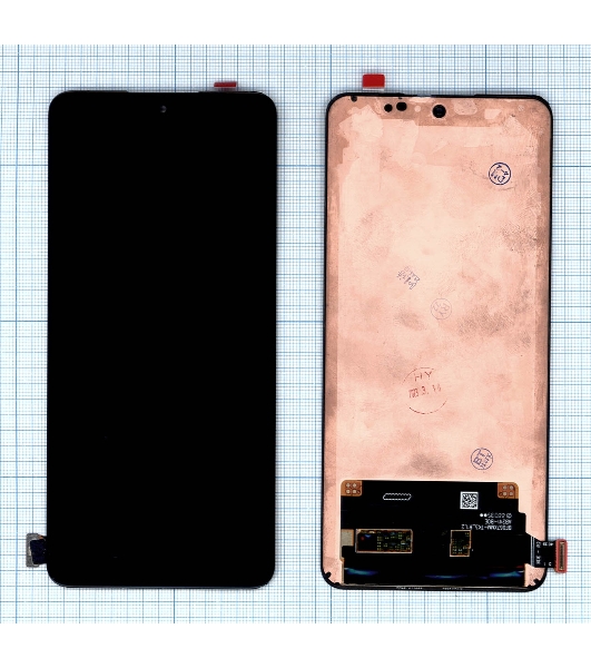 Дисплей для Realme GT Neo 3 в сборе с тачскрином черный