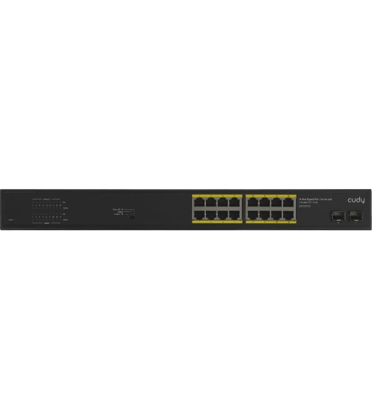 Коммутатор Cudy GS1020PS2, 16×1 Гбит/с, 2×1 Гбит/с SFP