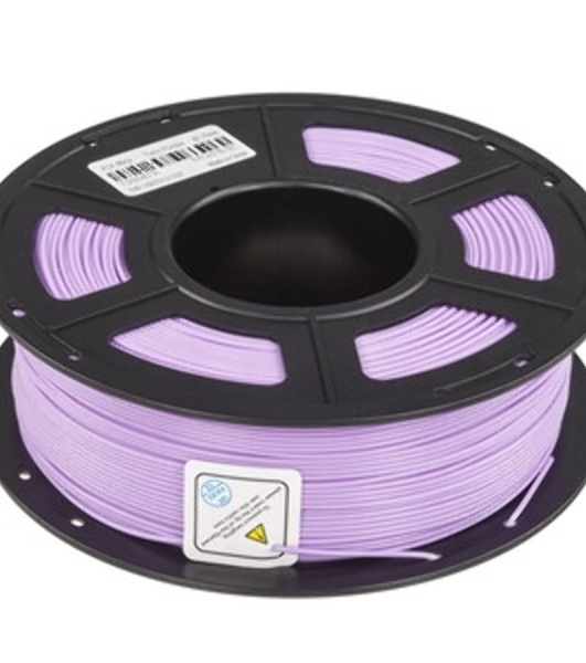 Филамент NVPrint PLA+ Trasparent Purple для 3D печати диаметр 1.75мм длина 330 метров масса 1 кг