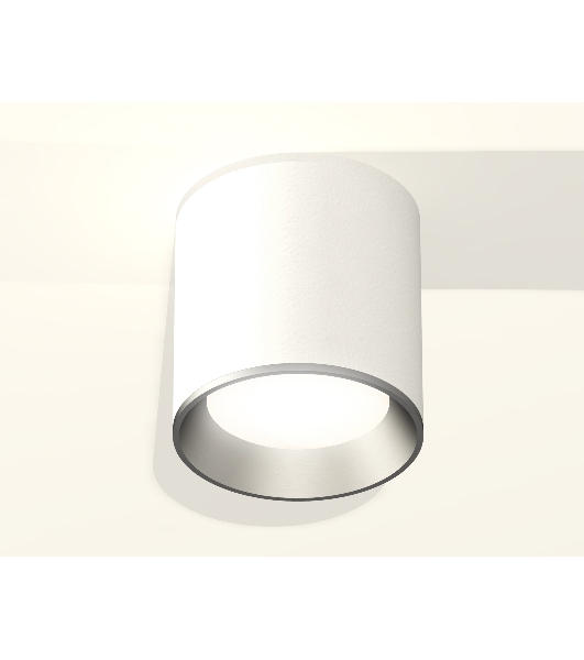 Светильник Ambrella Light XS6301004 SWH/PSL белый песок/серебро полированное MR16 GU5.3 (C6301, N6104)