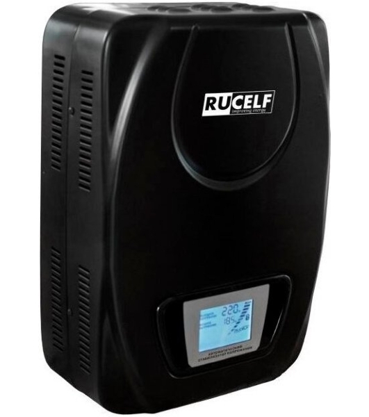 Стабилизатор RUCELF SDW.II-12000-L рабочий диапазон: 110-275В 10000Вт 217-223В