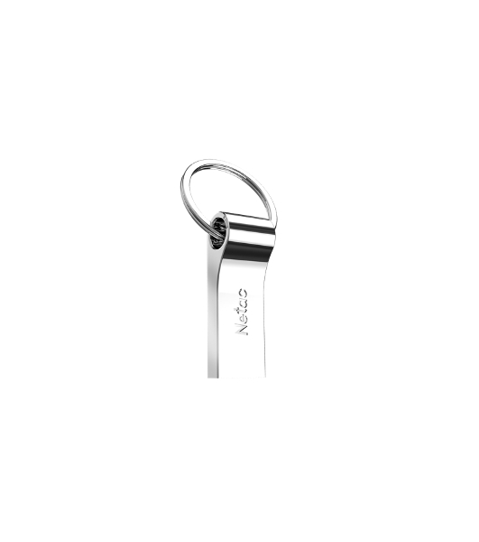 Флешка USB Netac U275 (NT03U275N-064G-20SL), 64Gb, USB 2.0, R/W 50/15, серебристый