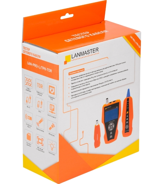 Тестер кабельный Lanmaster LAN-PRO-L/TPK-TDR