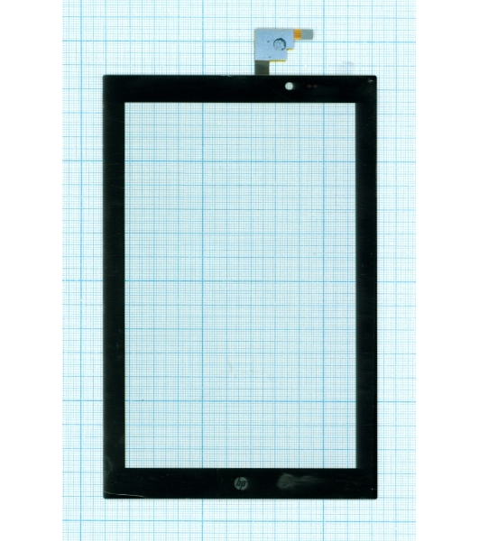 Сенсорное стекло (тачскрин) для HP Slate 7 3G, черное