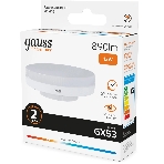 Лампа светодиодная Gauss Elementary 13Вт цок.: GX53 таблетка 220B св. свеч. бел. теп. Tablet (упак.: 10 шт), фото9