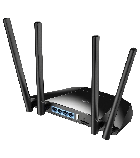 Роутер беспроводной Cudy LT400 N300 10/100BASE-TX/4G cat.4 черный