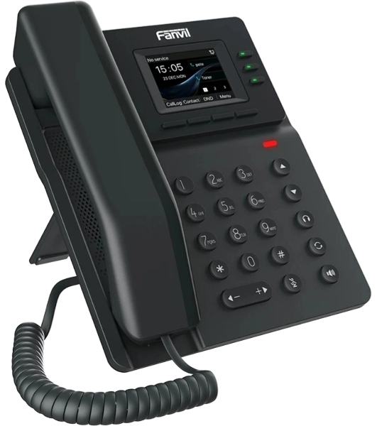 Телефон IP Fanvil V60P черный