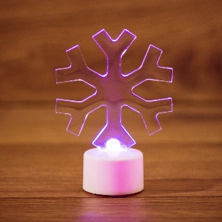 Фигура светодиодная на подставке Neon-night 'Снежинка', RGb