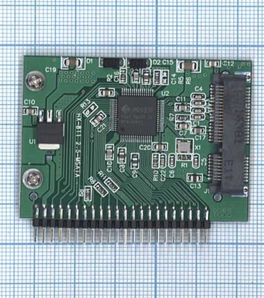 Переходник для жестких дисков mSATA-IDE