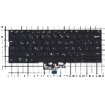 Клавиатура для ноутбука Asus Zenbook 14 UM433DA черная, фото2