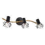 Светильник Ambrella light TR8657/3 BK/GD черный/золото E14/3 max 60W 550*100*185, фото7