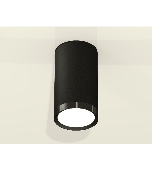 Светильник Ambrella Light XS8162001 SBK/PBK черный песок/черный полированный GX53 (C8162, N8113)