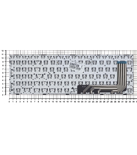 Клавиатура для ноутбука Lenovo IdeaPad 110-15ISK 110-17ACL черная с рамкой