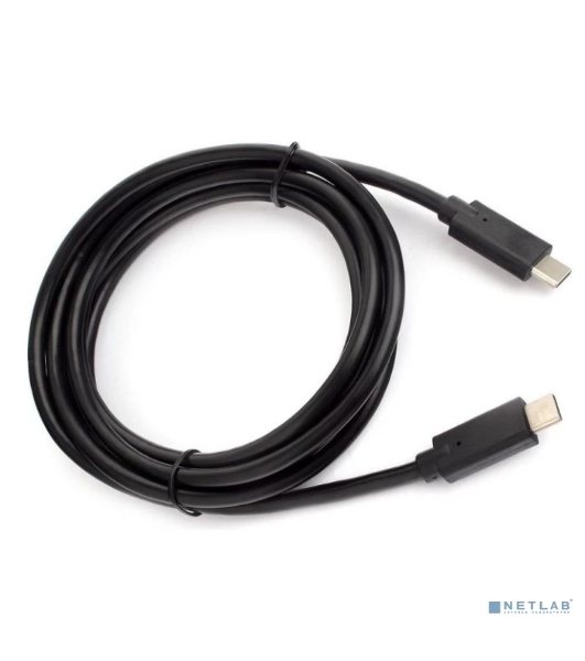 Кабель для зарядки ExeGate EX-CCP-USBC-CMCM-0.3M (USB Type Cm/Cm, 3A, 60W, 0,3м)
