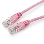Патч-корд UTP Cablexpert cat.5e, 0.5м, литой, многожильный, розовый, фото8