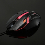 Мышь проводная Oklick 396M INSOMNIA черный, 1000 dpi, USB, кнопки - 3, фото4