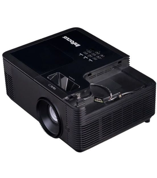 Проектор INFOCUS IN2134 DLP, 4500 ANSI Lm, XGA(1024х768), 28500:1, 1.48-1.93:1, 3.5мм in, Composite video, VGAin, HDMI 1.4aх3 (поддержка 3D), USB-A (для SimpleShare и др.),лампа 15000ч.(ECO mode), 3.5мм out, Monitor out(VGA),RS232,RJ45,21дБ, 4,5 кг