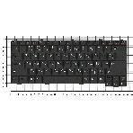 Клавиатура для ноутбука Lenovo Ideapad 3000 C100 C200 N100 N200 N220 N440 N500 V100 V200 Y500 черная, фото2