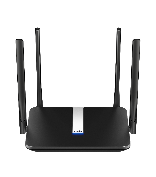Роутер беспроводной Cudy LT500 AC1200 10/100BASE-TX/4G cat.4 черный