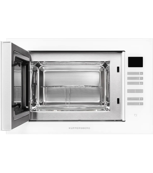 Встраиваемая микроволновая печь Kuppersberg HMW 645 W25 л, High-Tech, 900 Вт, белый