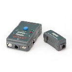 Тестер LAN Cablexpert NCT-2, 100/1000 Base-TX, для UTP, STP, RJ-11, USB-кабеля, фото 1