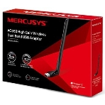 Двухдиапазонный Wi-Fi USB адаптер Mercusys MU6H AC650 высокого усиления, фото 1