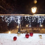 Гирлянда Neon-night Айсикл 'ПЛЕЙ ЛАЙТ' 0.6х2.4м 88 LED 5.5Вт 230В IP44 бел.; бел. провод, фото3