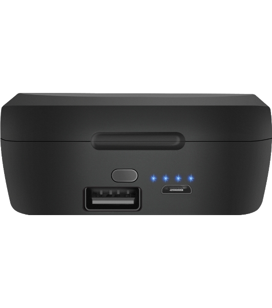 Наушники TWS Defender Twins 639 черный, внутриканальные, Bluetooth, до 4 ч