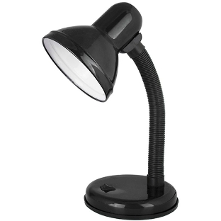 Светильник UF-301 С02 настол. 230В 60Вт черный Ultraflash 12356