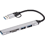 USB-концентратор VCOM DH297, USB 3.0/USB Type-C, USB/SD/TF, USB, фото17