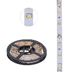 Лента светодиодная 5 м 12 В 2835 6500 К IP23 60 LED/м для БП с клеммами LAMPER, фото 1