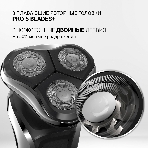 Электробритва PMR 0307RС wet&dry PRO 5 blades+ электрическая (Polaris), черный/хром, фото11