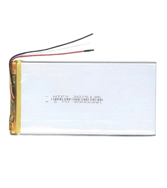 Аккумулятор Li-Pol (батарея) 3x75x135 мм 3pin 3.7V/4000mAh