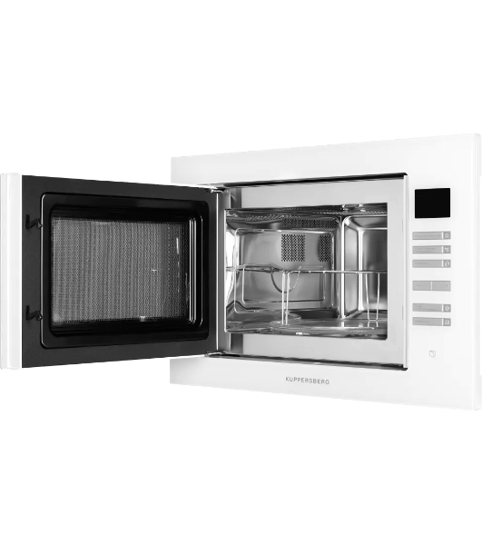 Встраиваемая микроволновая печь Kuppersberg HMW 645 W25 л, High-Tech, 900 Вт, белый