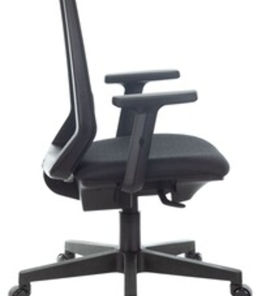 Кресло эргономичное Бюрократ MC-W611N серый TW SQU GR сетка/ткань крестов. пластик пластик белый
