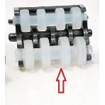 Ролик выхода бумаги (вспомогательный) Samsung/HP ML-2851/2855/SCX-4600/4824/4828 (JC66-00934A/JC66-00830A), фото2