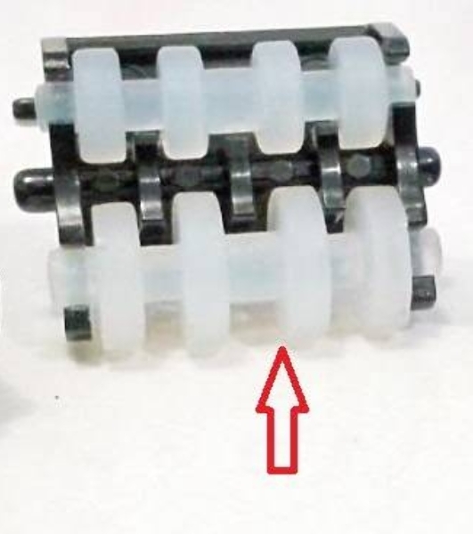 Ролик выхода бумаги (вспомогательный) Samsung/HP ML-2851/2855/SCX-4600/4824/4828 (JC66-00934A/JC66-00830A)