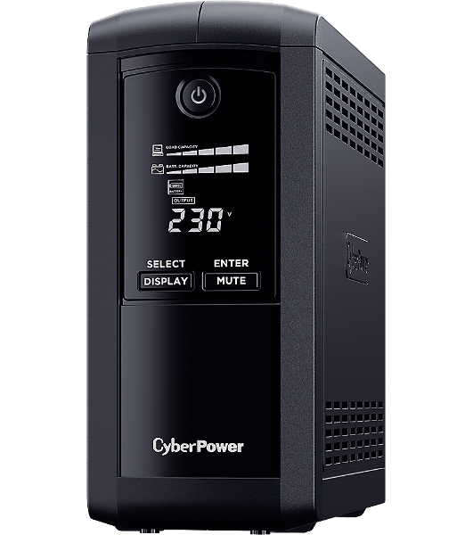 Источник бесперебойного питания CyberPower VP1000EILCD/1000 ВА/550 Вт/6 х IEC 320 C13 (компьютерная)