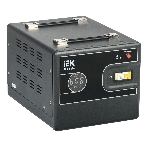 Стабилизатор напряжения переносной IEK IVS21-1-003-13 HUB 3кВА, фото 1