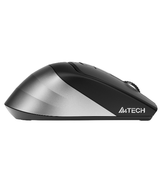 Мышь беспроводная A4Tech Fstyler FB35C серый/черный, 2000 dpi, радиоканал, Bluetooth, USB, кнопки - 6