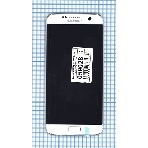 Дисплей для Samsung Galaxy S7 Edge SM-G935FD белый с рамкой и аккумулятором, фото2