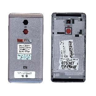 Задняя крышка для Xiaomi Redmi Note 4X серебро