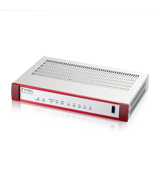 Межсетевой экран Zyxel USG FLEX 50HP с подпиской Gold на 1 год (AV, CF, IDP/DPI, Sandboxing, SecuReporter), 1xRJ-45: 1G PoE+ (LAN/WAN), 4xRJ-45: 1G (LAN/WAN), 1xUSB3.0 **