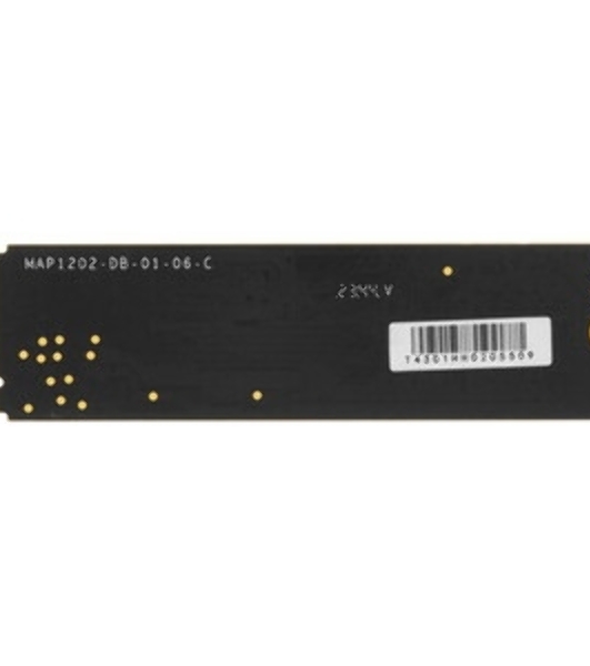 Накопитель SSD Apacer AS2280P4X, 256Gb, M.2 2280, PCIe 3.0 x4, NVMe, R/W 2100/1300