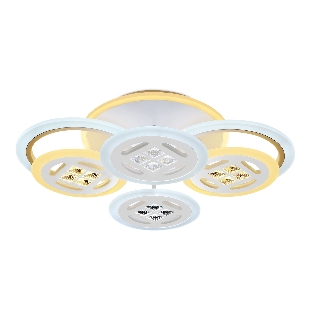Светильник Ambrella light FA2951/6 WH белый 4200K/3000K+6400K/6400K+3000K 125W 550*405*150 (ПДУ ИК)