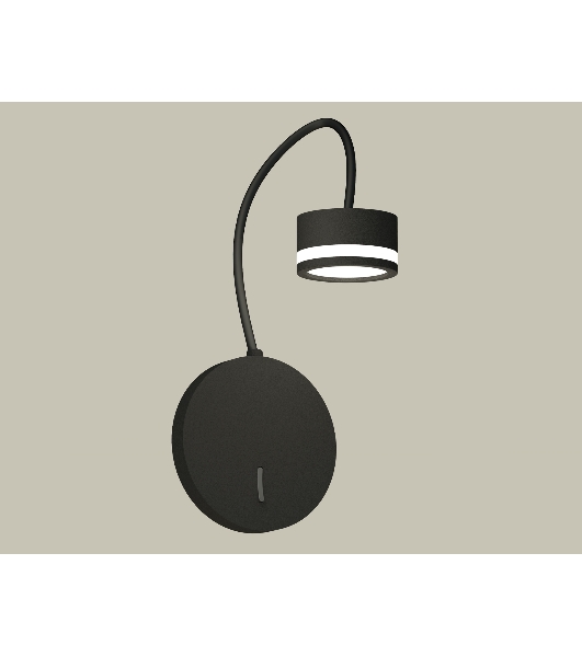 Светильник Ambrella light XB9596200 SBK/FR черный песок/белый матовый GX53  (C9596, N8415)