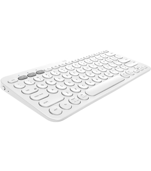 Клавиатура беспроводная Logitech K380, Bluetooth, белый