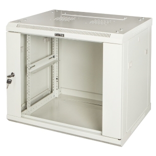 Шкаф настенный серии Pro, 6U 600x600, стеклянная дверь